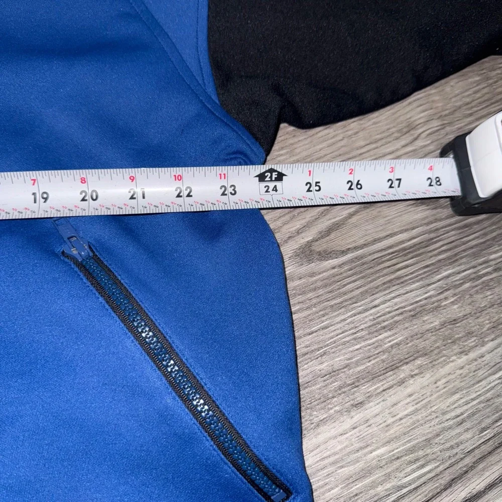 Nike Vintage 90's Blue Track Jacket Full Zip Athletic Sportswear Sz L Collector - Picture 6 of 8